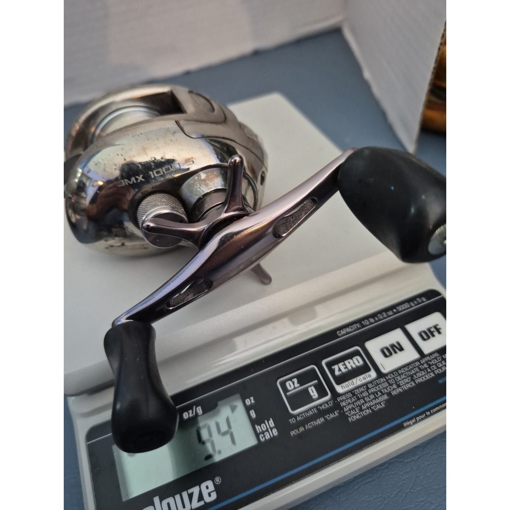 Bass PRO SHOPS JOHNNY MORRIS‎ BAITCAST REEL FISHING REEL USED JMX1000